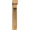 Ekena Millwork Imperial Block Rough Sawn Bracket w/ Offset Brace, Western Red Cedar, 6"W x 24"D x 36"H BKT0604X24X36IMP05RWR - alternate 4